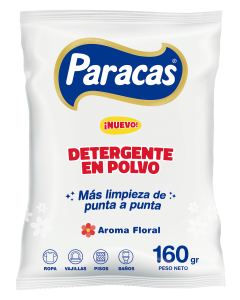 Bolsa de Detergente Paracas de 500 gramos sobre fondo blanco.